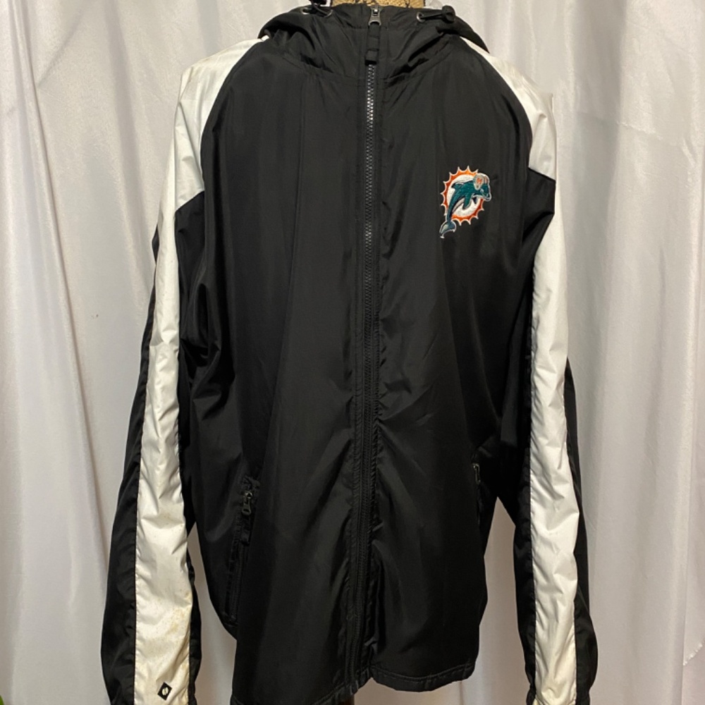 Miami Dolphin Jacket Sports Lover Bomber Jacket NWT Size XL